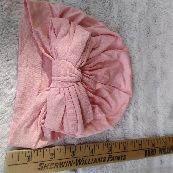Baby Bowknot Hat Cotton Beanie Hat  Cap Hair bundle - Picture 5 of 6